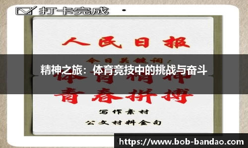 精神之旅：体育竞技中的挑战与奋斗